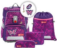 Step by Step Space Schulranzenset Shine Butterfly Night 2