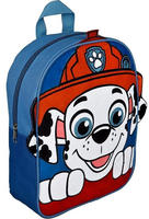 UNDERCOVER Kinderrucksack "PAW Patrol, Marshall" Frontseite aus Pl&uuml;sch