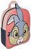 Hase, rosa: Undercover Plüsch-Rucksack