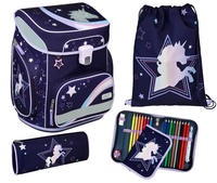 Scooli FTUN8255, Scooli Schulranzen Set 5tlg. EasyFit Dreamland (2024)