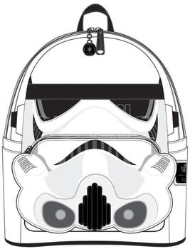 Loungefly Star Wars Lenticular Stormtrooper 25 cm white