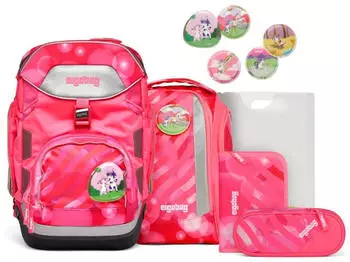 ergobag Pack Set (2023) KuntB&auml;rbuntes Einhorn