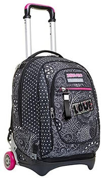 Seven Trolley Backpack New Tech Yantry Girl Jet black
