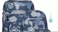 Beckmann 104157a, Beckmann Schulranzenset Classic 22 - 6-Tlg. Set Tiger Race