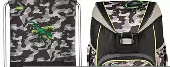 Herlitz UltraLight Plus Camo Dragon