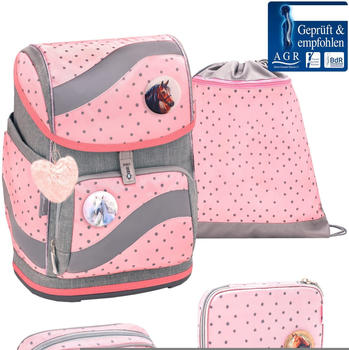 Belmil Smarty Set with Patches (405-51/AG/S) Pink Dots 4