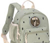 LÄSSIG 1203001581, LÄSSIG Mini Backpack, Happy Prints, light olive grün