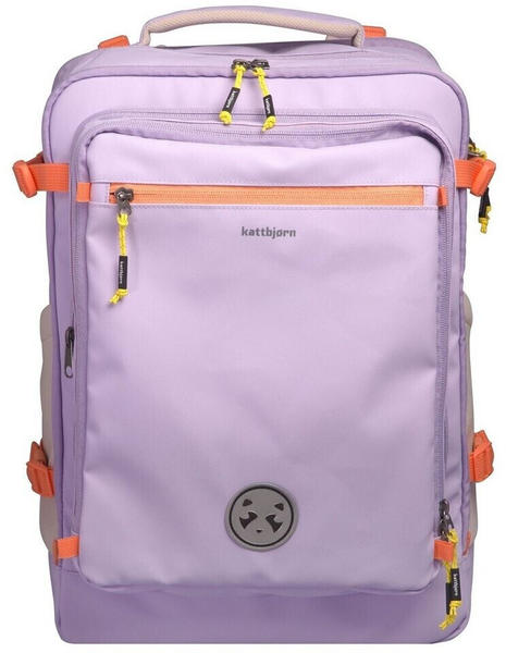 Kattbjørn School Backpack Classic Purple Power
