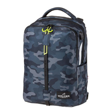 Walker Elite Backpack gery blue camouflage