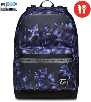 Seven The Double Reversible Backpack With Wireless Earphones (200102300) blue