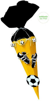Prell Bastelset Fußball gelb-schwarz 68cm gelb/schwarz