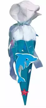 ROTH Bastelset Schult&uuml;te 40 cm Delfin
