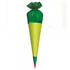 ROTH Schultüte 70 cm mit Stoffbezug und Satinschleife