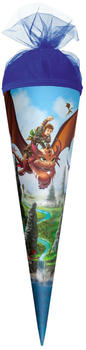 ROTH Geschenk Schultüte 35 cm Drachenjäger