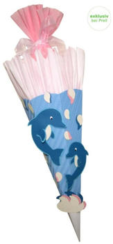 Prell Bastelset Delfin 100cm blau/weiß/rot/rosa