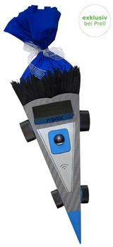Prell Bastelset Rennauto 100cm grau/schwarz