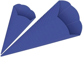 Ursus 3D-Schultüten 41cm 5 Stück dunkelblau (9740034)