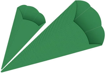 Ursus 3D-Schultüten 68cm 5 Stück grün (9840055)
