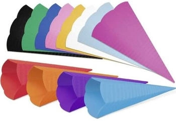 Ursus 3D-Schultüten 68cm 5 Stück rosa (9840026)