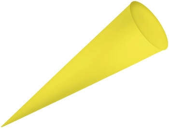 Ursus Bastel-Schultüte 70cm ohne Filzmanchette Maxi sonnengelb (9780015)