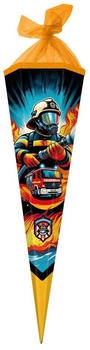 Goldbuch Schultüte Feuerwache 6-eckig 85cm