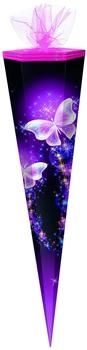 Livepac Office Schultüte 85cm eckig Schmetterling - Shining Butterfly