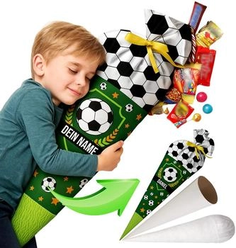 Ferocity Personalisierte Tüte, 70 cm - Fussball