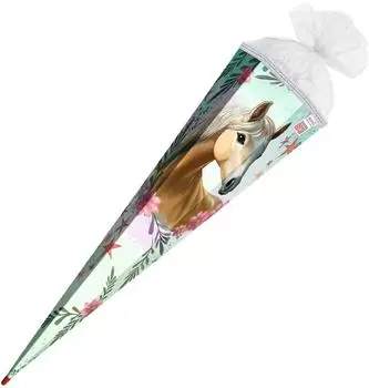 ROTH Motivschult&uuml;te 85 cm Pferd Bella Glitzerborte