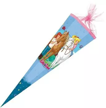Nestler Schultüte Bibi & Tina 85cm mit Tüllverschluss