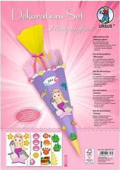 Ursus Dekorations-Set Meerjungfrau (9880013F)