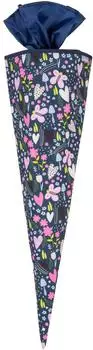 McNeill Schultüte "In The Garden" dunkelblau/rosa (6013294000)