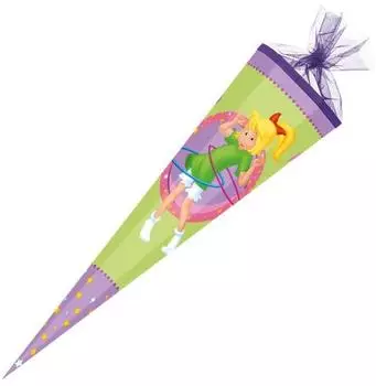 Nestler Schultüte Bibi Blocksberg Hex Hex 85cm mit Tüllverschluss