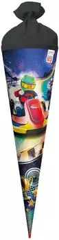 ROTH Motivschultüte 70 cm Kart Race Folie
