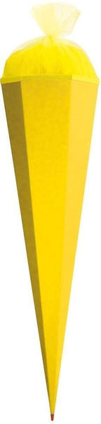 ROTH Basteltüte mit Verschluss 85cm gelb