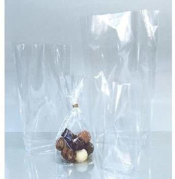 folia Bodenbeutel unbedruckt, 95x160mm, transparent (100er Pack)