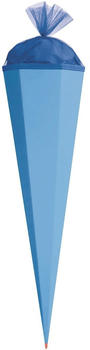 ROTH Basteltüte mit Verschluss 85cm pazifikblau