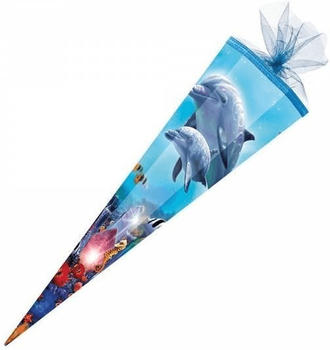 NESTLER Schultüte 85cm Delfinfamilie