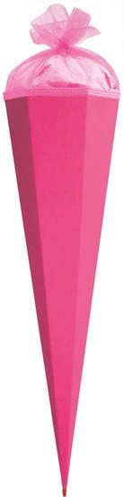 ROTH Basteltüte mit Verschluss 85cm pink