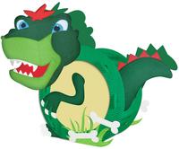 URSUS Laternen-Bastelset rund "T-Rex"