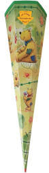 Roth Edition ROTH Schultüte Teddybär 85cm eckig Tüllverschluss (850603)