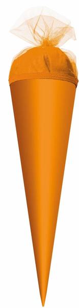 ROTH Bastelschultüte mit Verschluss 50cm orange (665046)