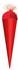 ROTH Bastelschultüte mit Verschluss 50cm rot (665042)