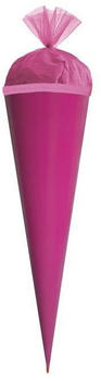 ROTH Bastelschultüte mit Verschluss 50cm pink (665047)