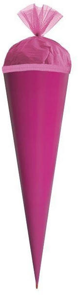 ROTH Bastelschultüte mit Verschluss 50cm pink (665047)