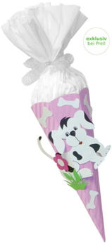Prell Bastelset Hund rosa 68cm rosa