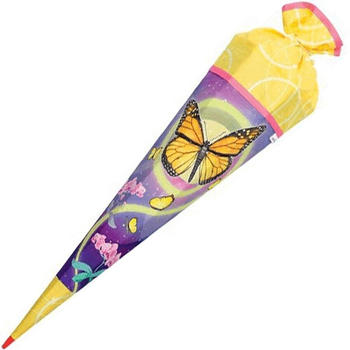 ROTH Stoffwunder Schmetterling gelb/lila 85cm