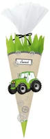Schult&uuml;ten-Bastelset "Green Line - Traktor"