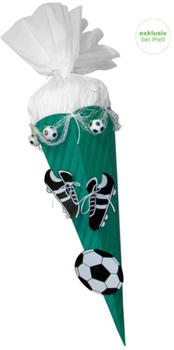 Prell Bastelset Fußball grün-weiß 68cm grün