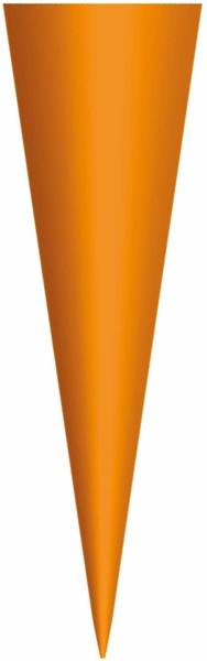 ROTH Schultüten-Rohling klein zum Basteln orange - 35 cm rund - ohne Verschluss (663526)