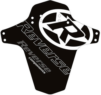 Reverse Mudfender Logo Mudguard Schwarz